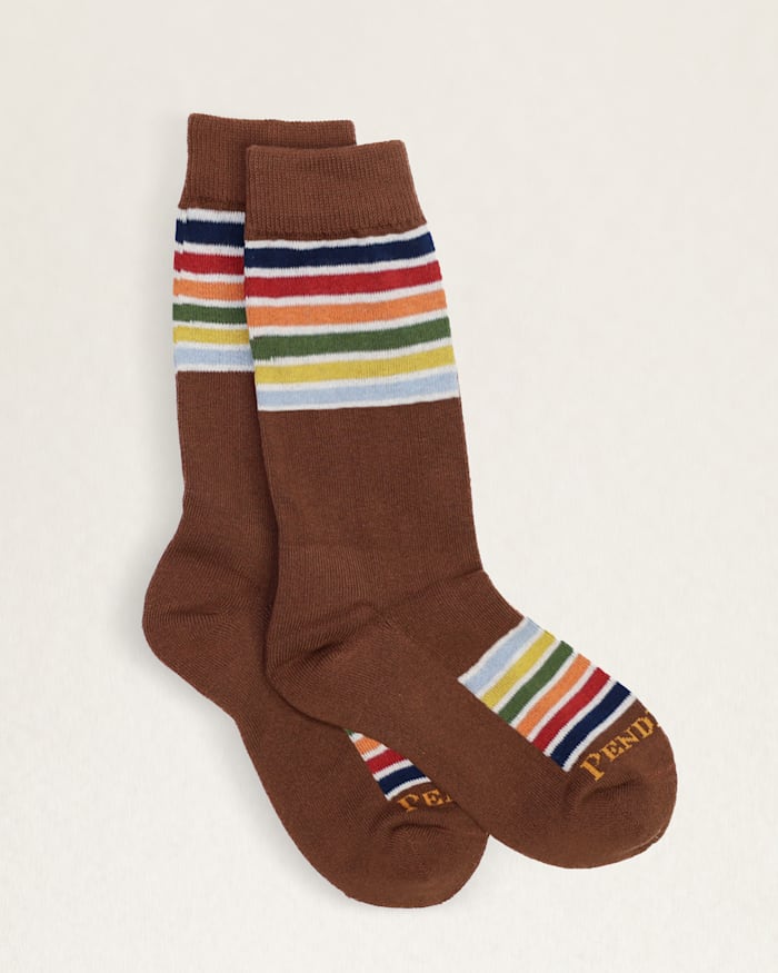 NATIONAL PARK STRIPE CREW SOCKS